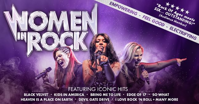 Women in Rock. Empowering. Feel good. Electrifying.