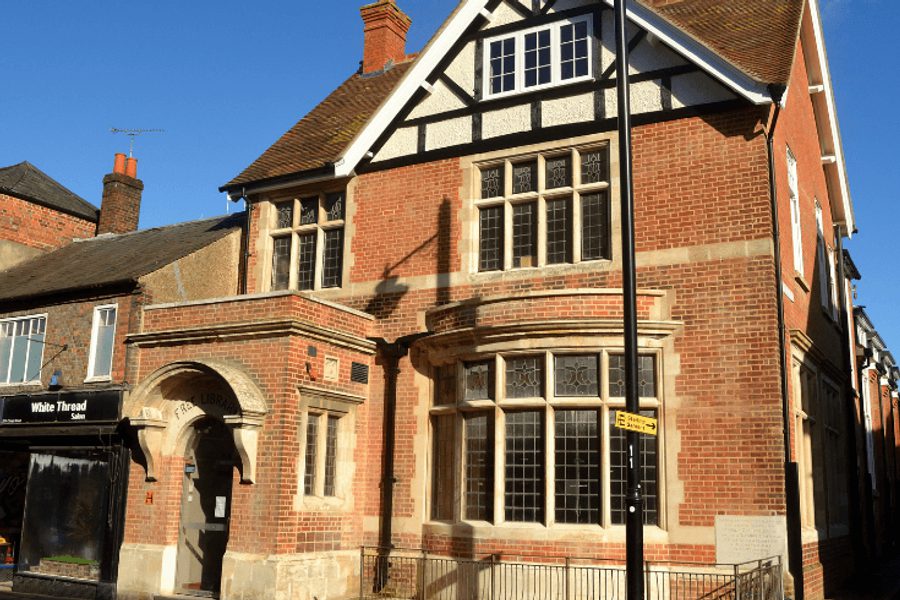 The exterior of the Old Library, Cheap Street, Newbury